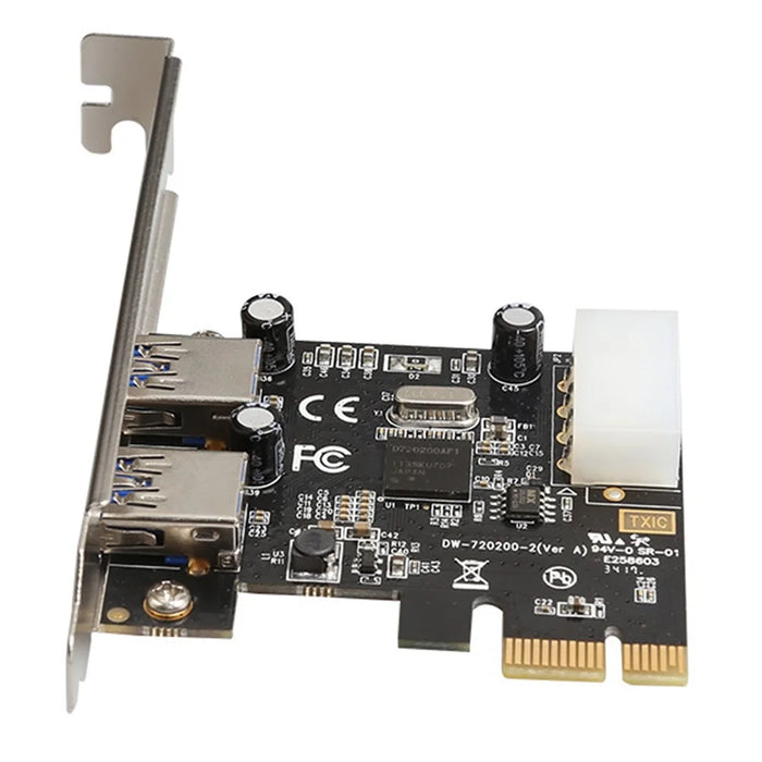 TXB047 PCI-E to USB3.0 Adapter Card USB3.0 Expansion Card for Desktop PC - 4
