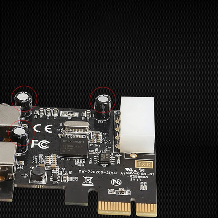 TXB047 PCI-E to USB3.0 Adapter Card USB3.0 Expansion Card for Desktop PC - 6
