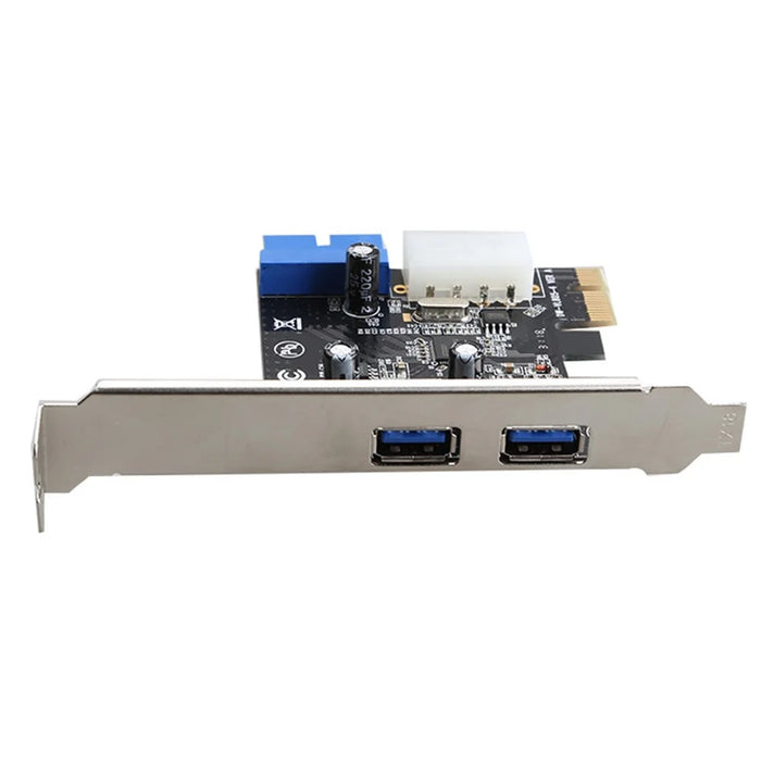TXB012 Applicable Slot PCI-E to 2 X USB 3.0 Expansion Card 20-Pin Adapter Port for Computer Host - 2