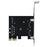 TXB012 Applicable Slot PCI-E to 2 X USB 3.0 Expansion Card 20-Pin Adapter Port for Computer Host - 3