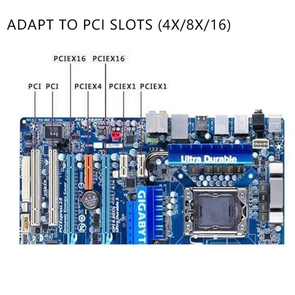 TXB045 NEC Chip PCI to 5 USB2.0 Adapter Card for Desktop PC TXIC USB2.0 Expansion Card - 4