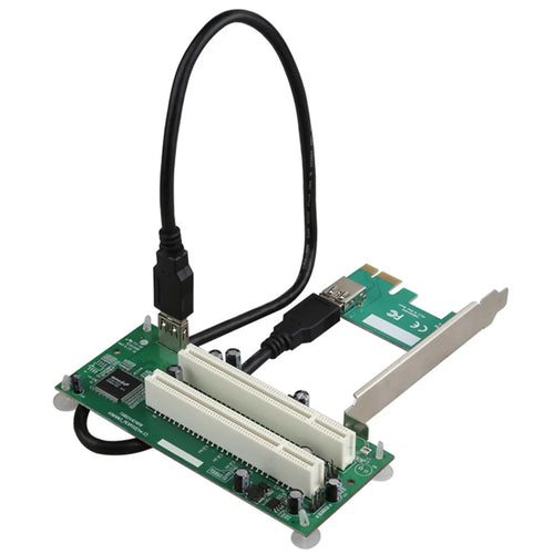 TXB024 Pcie to Dual Pci Slot Adapter Card for Capture Card / Sound Card Expansion Card - 1