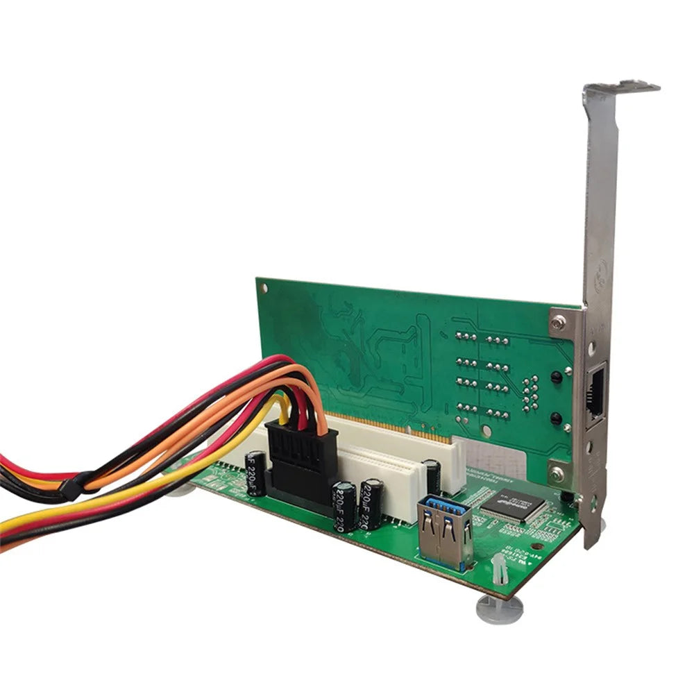 TXB024 Pcie to Dual Pci Slot Adapter Card for Capture Card / Sound Card Expansion Card - 3