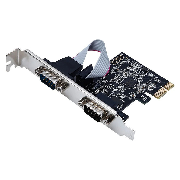 TXB074 Pcie to Serial Port RS232 Interface Expansion Card AX99100 Desktop PC PCI-E Serial Port Adapter Card - 1