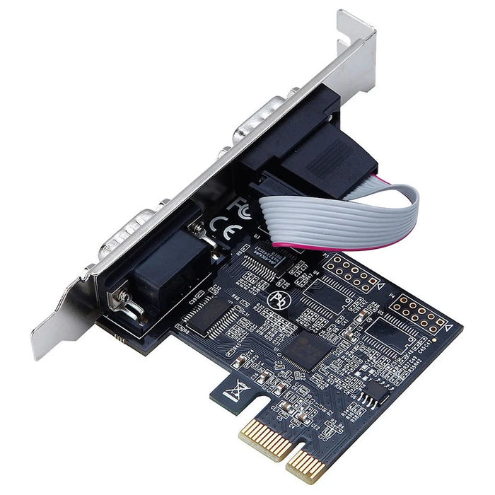TXB074 Pcie to Serial Port RS232 Interface Expansion Card AX99100 Desktop PC PCI-E Serial Port Adapter Card - 2