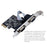 TXB074 Pcie to Serial Port RS232 Interface Expansion Card AX99100 Desktop PC PCI-E Serial Port Adapter Card - 5