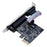 TXB075 PCI-E 1X Parallel + 1 Serial COM Port RS232 Adapter to 9-Pin Expansion Xard AX99100-PCIe - 2