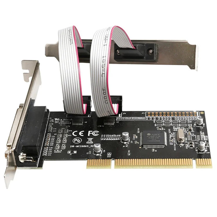 TXB182 2 Serial + 1 Parallel RS232 Expansion Card 1P2S Printer PCI Connection Card - 2