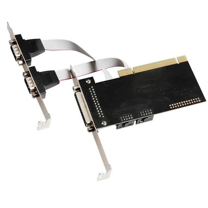 TXB182 2 Serial + 1 Parallel RS232 Expansion Card 1P2S Printer PCI Connection Card - 4