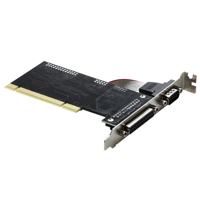 TXB086 Desktop Computer PCI to 1 Parallel and 1 Serial 25-pin / 9-pin Printer Interface Expansion Card - 3