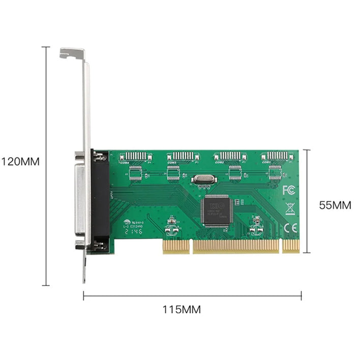 TXB145 PCI-E to Parallel Port 25-pin Printer Adapter Card TX382A Pcie Parallel Expansion Card - 6