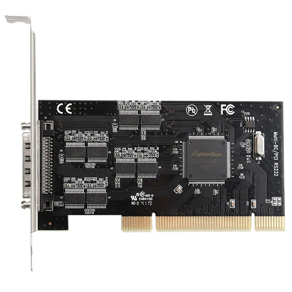 TXB062 8 Ports RS232 PCI Express Serial Card PCI-E Serial Expansion Card for Desktop Computer - 2