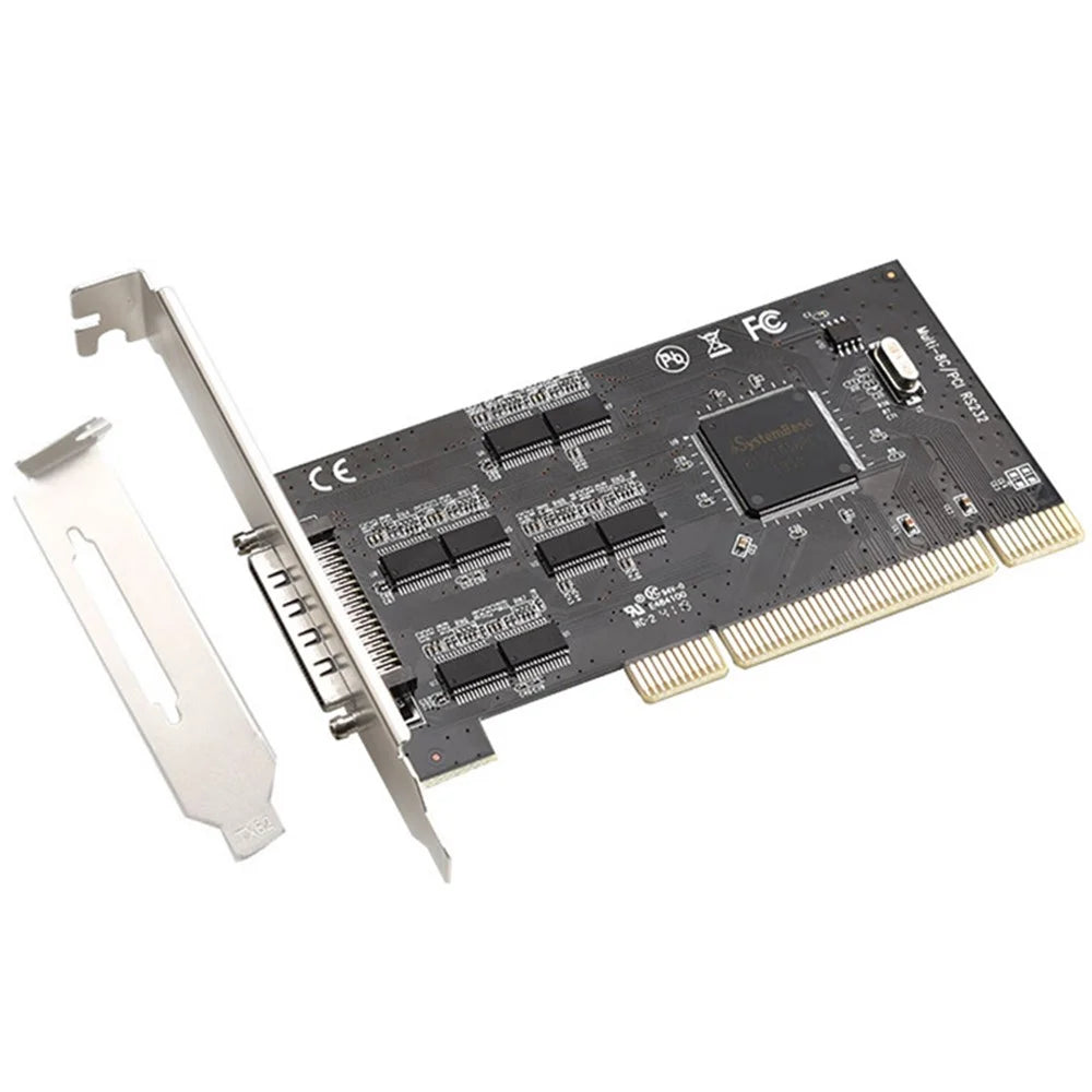 TXB062 8 Ports RS232 PCI Express Serial Card PCI-E Serial Expansion Card for Desktop Computer - 3