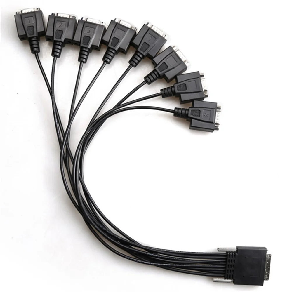 TXB062 8 Ports RS232 PCI Express Serial Card PCI-E Serial Expansion Card for Desktop Computer - 5