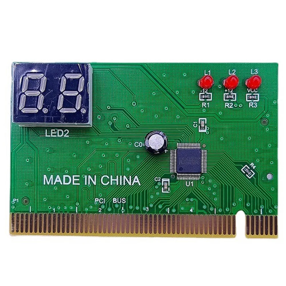 YNS-06 Two-Digit Diagnostic Card Desktop Computer Motherboard PCI Diagnostic Card for Fault Testing - 1