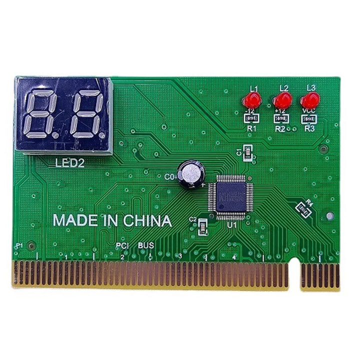 YNS-06 Two-Digit Diagnostic Card Desktop Computer Motherboard PCI Diagnostic Card for Fault Testing - 1