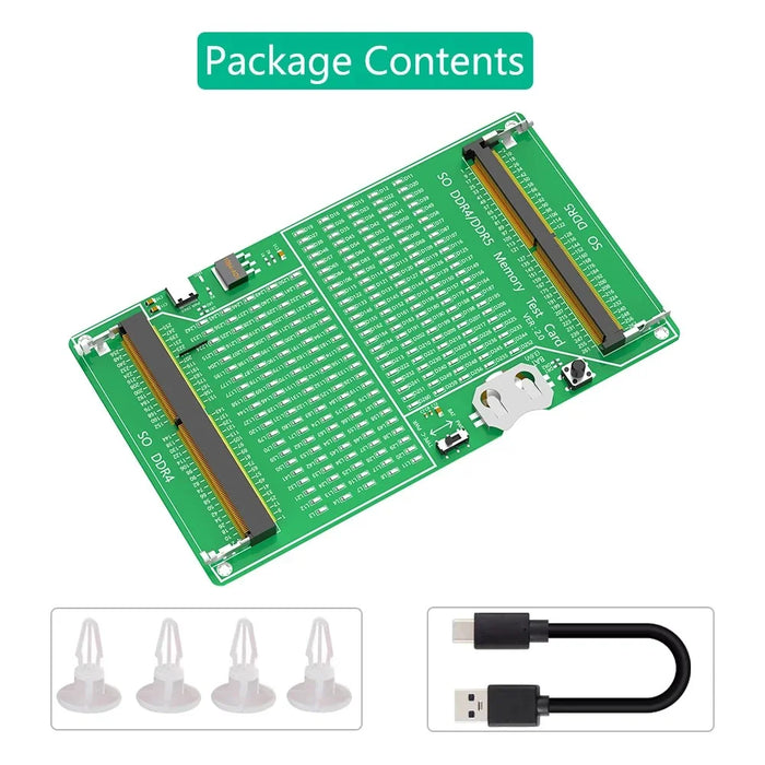 YNS-03 Memory Test Card Notebook Memory Stick Tester DDR4 / DDR5 2-in-1 Memory Tester with Light - 7