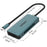 ONTEN C15 Type-C Card Reader Data Reading Converter Plug and Play for SD+Cfast+TF Cards - Green - 7