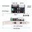 PW-030 Dual DC5.5mm 12V / 5V Output Power System Intelligent Control Management System Power Card with PCI-E Bracket - 5