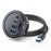 U3-095-HUB05 USB 3.0 Hub 2xUSB3.0 + 3.5mm + Type-C 60mm Desk Grommet Splitter Dock Station - 1