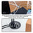 U3-095-HUB04 Desktop USB Hub to 2xCard Reader+USB-C+2xUSB 3.0+Headphone Jack Splitter Dock Station - 6