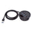 U3-095-HUB03 3X USB 3.0 Hub with Audio Port 60mm Desk Grommet Splitter Dock Station for Desktop PC Desk - 1