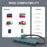 ONTEN UC620 15cm Cable Type-C to 4xUSB-C USB3.2 Gen2 Ports USB Hub Laptop Phone Adapter - 6
