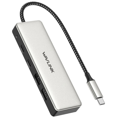 WAVLINK UH30420 Aluminum Alloy USB Hub 4-Port 10Gbps High Speed ??USB3.2 Gen2 Distributor - 1