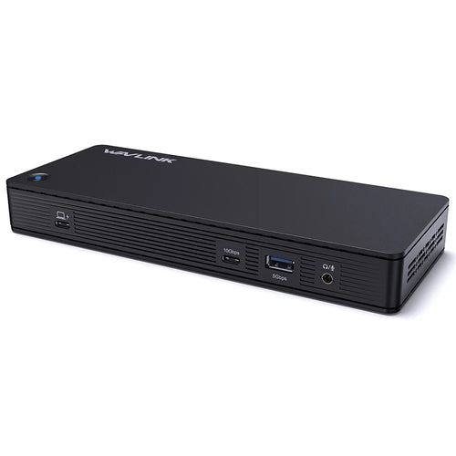 WAVLINK UTD22 USB4 Docking Station Dual Monitor USB-C Hub Support 96W Laptop Charging - US Plug - 1