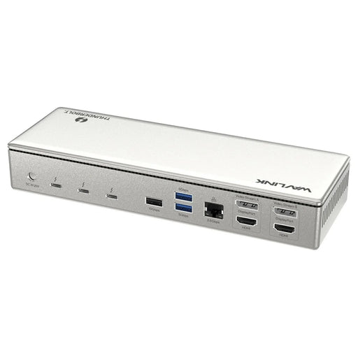 WAVLINK UTD41 PRO 15-in-1 Thunderbolt 4 Docking Station USB-A / RJ45 / Audio / SD Card Reader - US Plug - 1