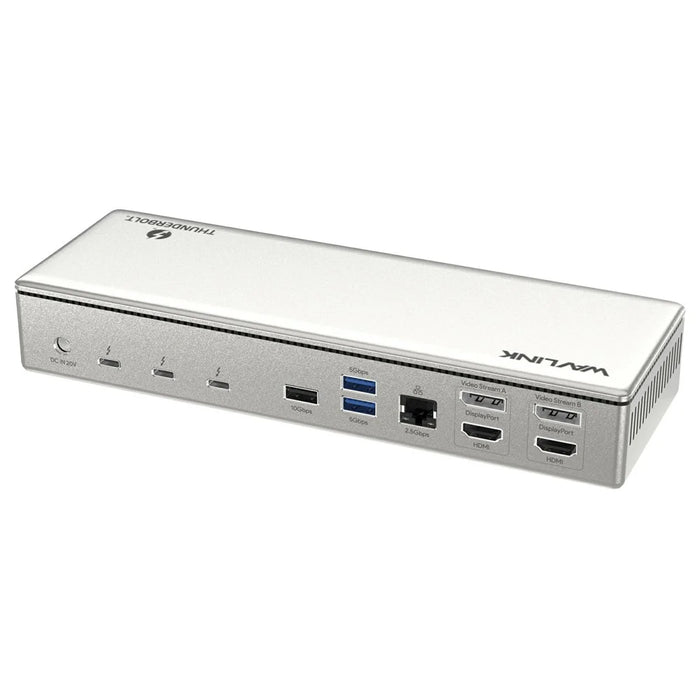 WAVLINK UTD41 PRO 15-in-1 Thunderbolt 4 Docking Station USB-A / RJ45 / Audio / SD Card Reader - US Plug - 1