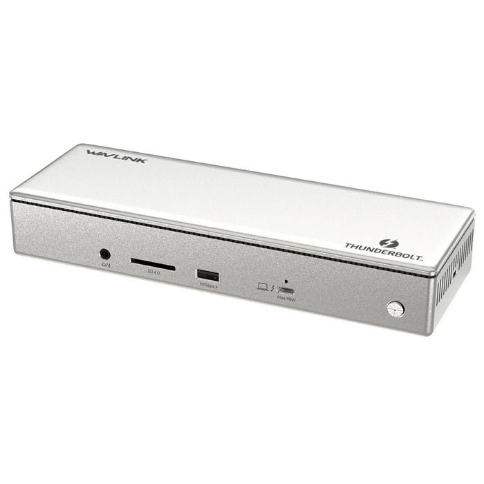 WAVLINK UTD41 PRO 15-in-1 Thunderbolt 4 Docking Station USB-A / RJ45 / Audio / SD Card Reader - US Plug - 2