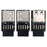 U2-075-1P 3Pcs / Set 9Pin / 10Pin Motherboard Front Panel Header Female to Single USB 2.0 Female Adapter, Straight+Left+Right Angle - 2
