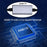 UT-024-AM 1.2m USB to Ethernet Cable USB-A 3.0 to RJ45 Male Cord 1000Mbps Gigabit LAN Network Compatible with USB2.0, AX88179 Chip - 3