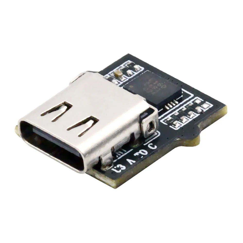 CN-031 DIY Type-C Female Socket Connector with VL160 Chipset Replace for USB3.0 Type-A DIP Female - 1