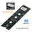SF-023-2280BK 2280 PCI-E4.0 M.2 M-Key to Oculink SFF-8612 SFF-8611 Vertical Host Adapter - 2