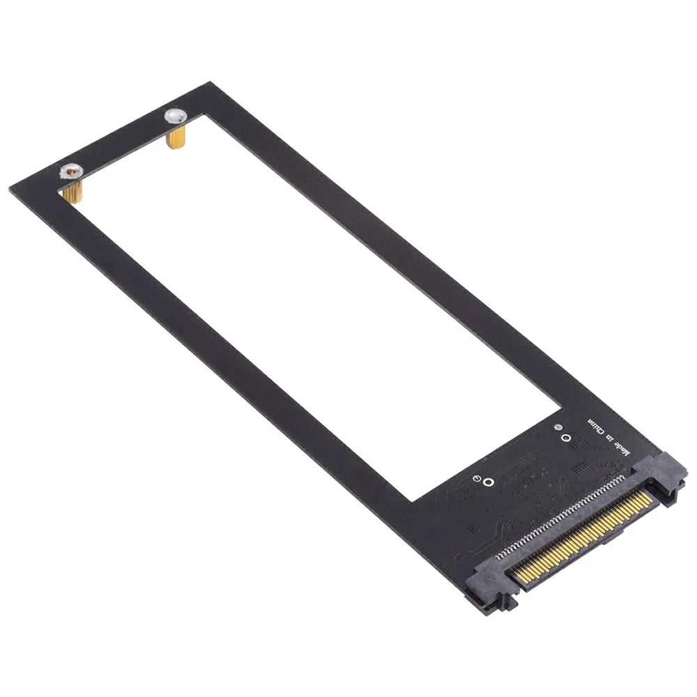 SF-072-PM U.2 SFF-8639 to PCI-E Ruler 1U GEN-Z EDSFF 9.5 / 15 / 25mm SSD E1.S Adapter with Heat Sink - 1