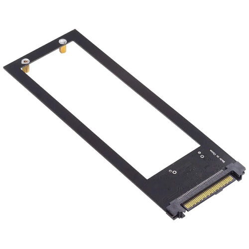 SF-072-PM U.2 SFF-8639 to PCI-E Ruler 1U GEN-Z EDSFF 9.5 / 15 / 25mm SSD E1.S Adapter with Heat Sink - 1