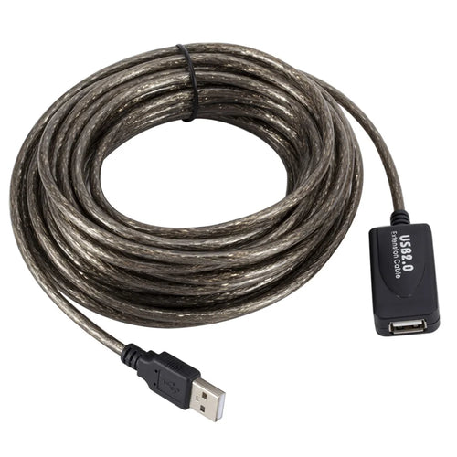 10m Male to Female USB 2.0 Extension Cable Active Repeater Cable 480Mbps High-speed Data Transmission Extender Cord - 1