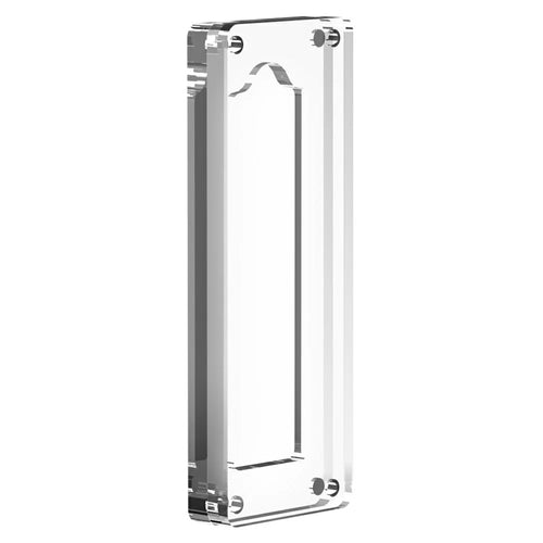 AJCX01M2 M.2 SSD Transparent Magnetic Storage Case for SATA 2280mm Single Slot Acrylic Box - 1
