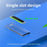 AJCX01M2 M.2 SSD Transparent Magnetic Storage Case for SATA 2280mm Single Slot Acrylic Box - 2