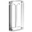 AJCX02M2 M.2 SSD Transparent Magnetic Storage Case 2-Slot SATA Organizer Acrylic Protection Box - 1