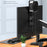 AJM4-BMAX For Mac Mini M4  /  M4 Pro Mini PC Stand Aluminum Alloy Under Desk Mounting Bracket Hanging Rack - 3