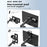 AJM4-BMAX For Mac Mini M4  /  M4 Pro Mini PC Stand Aluminum Alloy Under Desk Mounting Bracket Hanging Rack - 6
