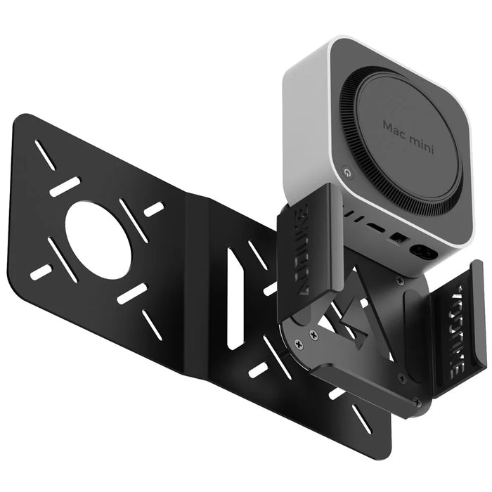 AJM4-BMAX For Mac Mini M4  /  M4 Pro Mini PC Stand Aluminum Alloy Under Desk Mounting Bracket Hanging Rack - 7