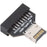 UC-141-TC005 Type-E IDC Socket USB 3.1 Front Panel Header to USB 3.0 20Pin Header Extension Adapter with CH334P Chip - 1