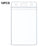 10Pcs Vertical Clear Waterproof ID Card Holder PVC Sealable Badge Protector - 1