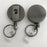 qh01 4cm Retractable Key Chain Zinc Alloy Badge Reel Heavy Duty Pull Reels - 7