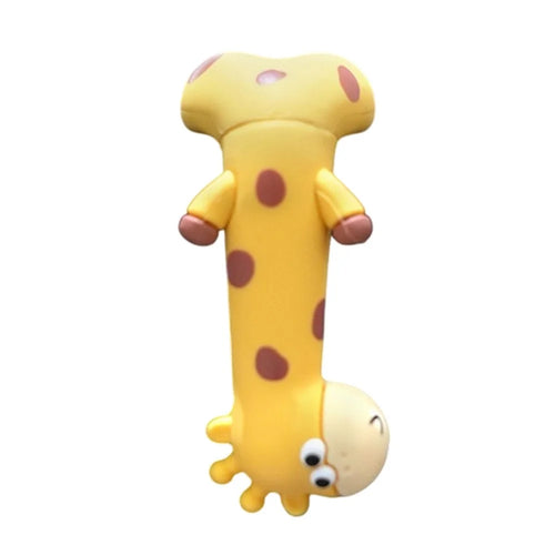 2803 Giraffe Design Mini Figurine Screen Decoration Car Dashboard Ornament Computer Monitor Figure - Style A - 1