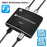 TYPE C Bidirectional Switcher USB C 2 In 1 Out Converter 40Gbps 8K Video Output Support 100W Fast Charging - 3